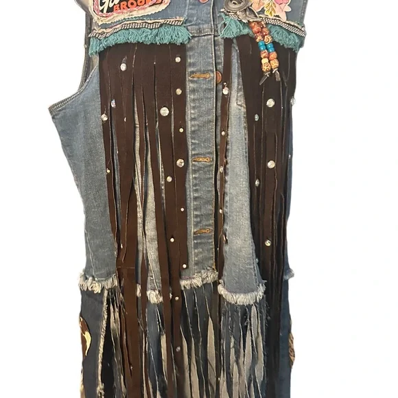 Custom made Vintage Garth Brooks Vest - Picture 4 of 8